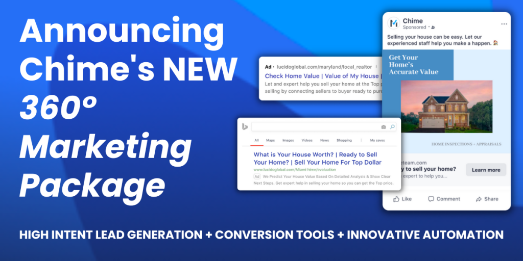 Want More Return on Your Marketing Spend? Check out our new Chime 360° Marketing Package