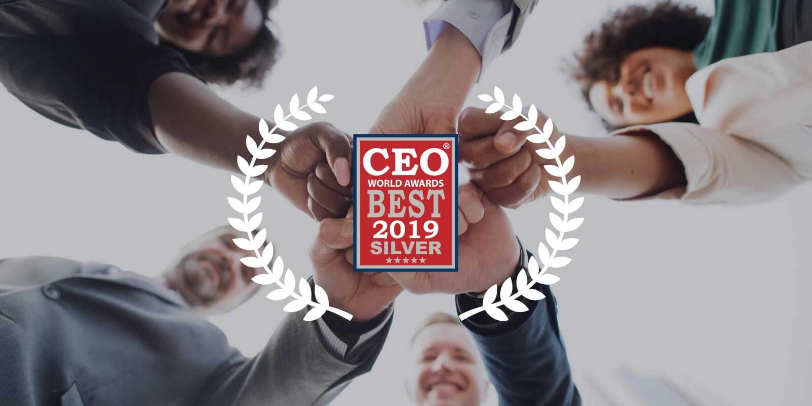 Chime Sales Acceleration Platform Wins Silver in 2019 CEO World Awards®