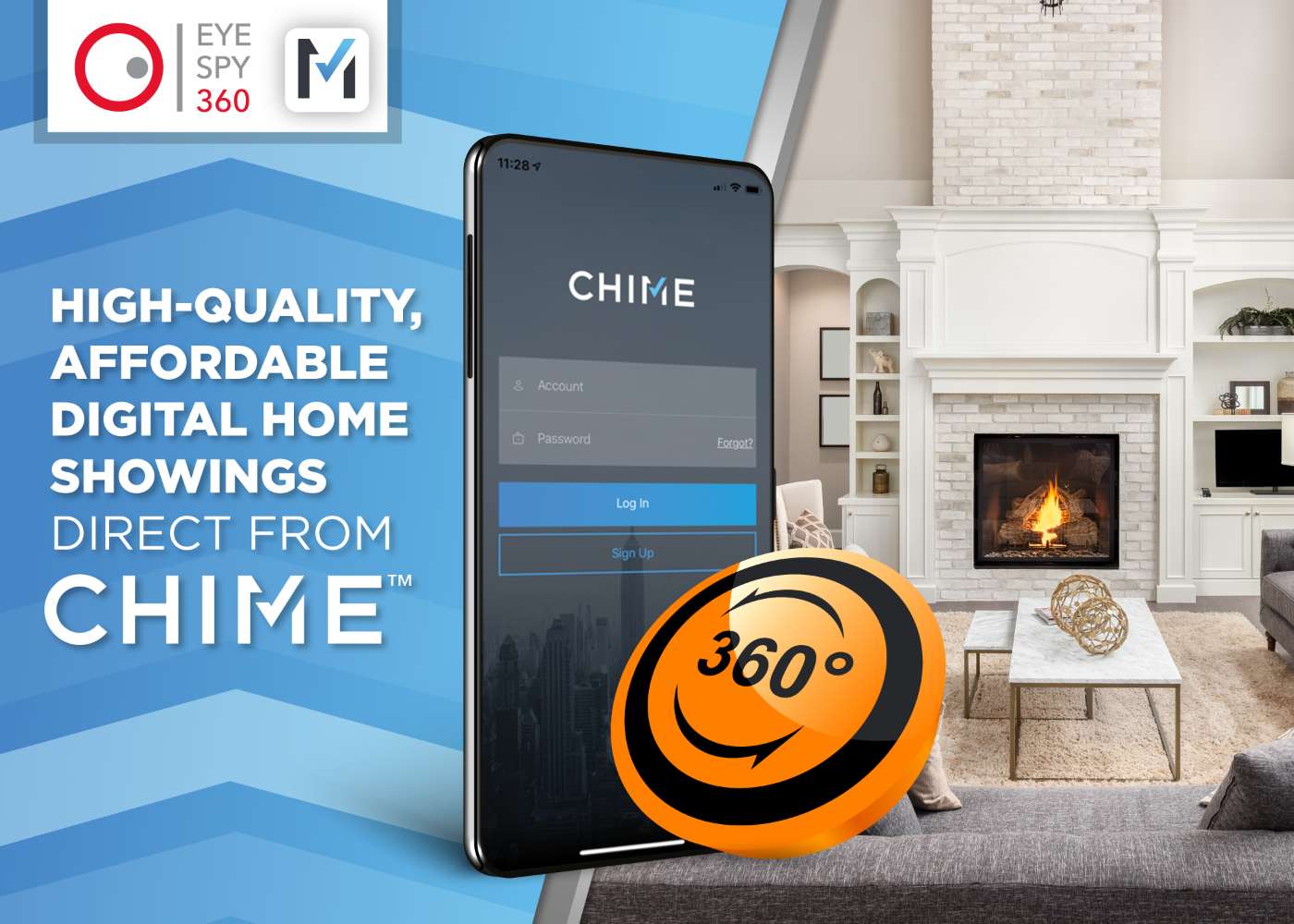 Chime and EyeSpy360 Partner to Meet Demand for Digital Innovations in Real Estate