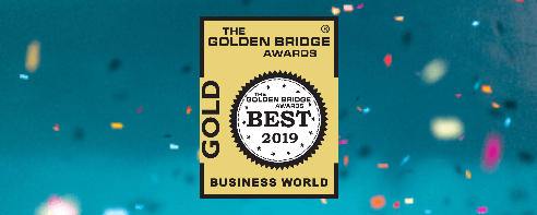 Chime Wins Gold in the 2019 Golden Bridge Awards®