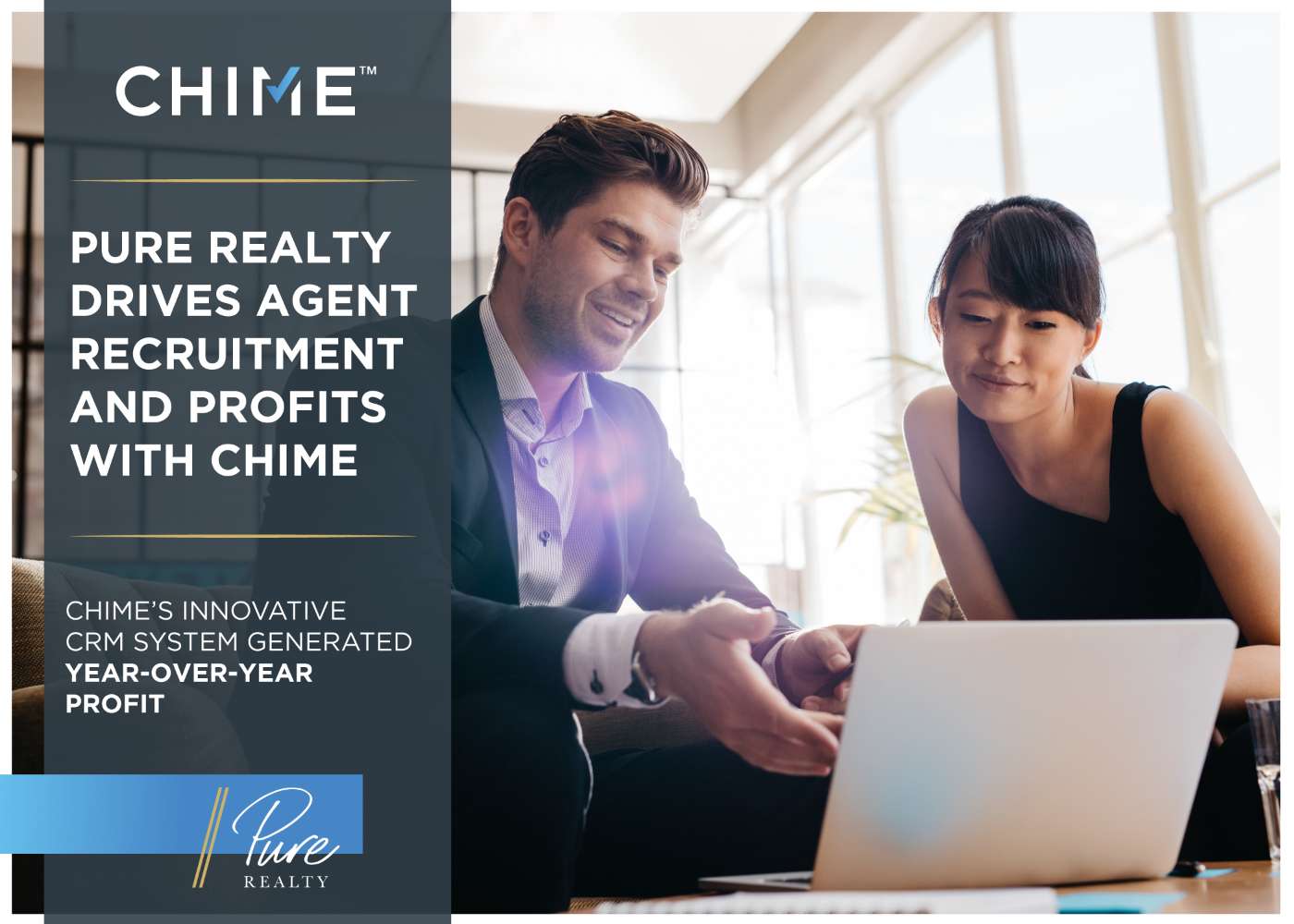Pure Realty Drives Agent Recruitment and Profits with Chime